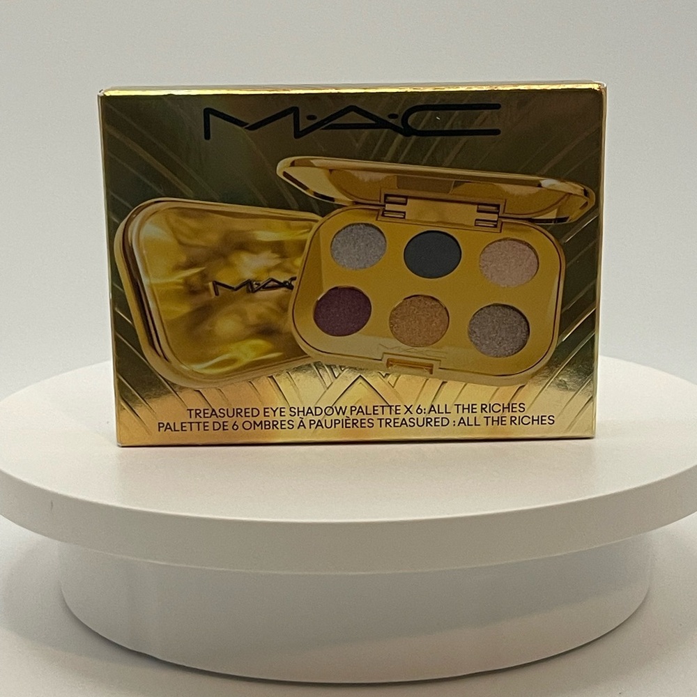 MAC Cosmetics All the Riches Treasured Eyeshadow Palette new inbox authentic